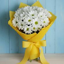 Букет цветов из:  Хризантемы в Павловске Алтайского края