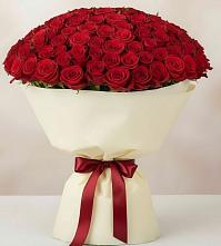 Букет 101 Красная роза Милано в Павловске Алтайского края