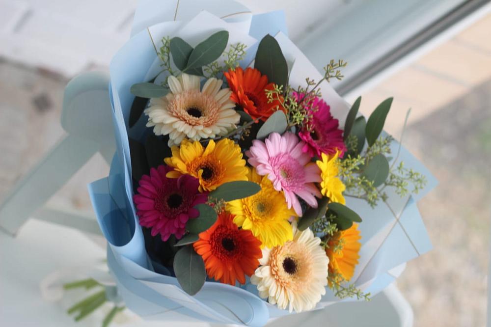 Букет цветов из: Герберы в Павловске Алтайского края