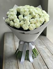 Букет 35 Белых роз #REPLACE_PRED# Павловске Алтайского края