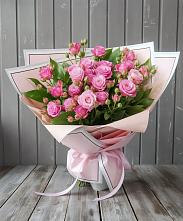 Букет Розовый кустик #REPLACE_PRED# Павловске Алтайского края