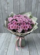 Букет цветов из:  Хризантемы в Павловске Алтайского края