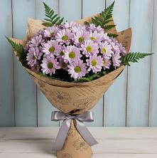 Букет цветов из:  Хризантемы в Павловске Алтайского края