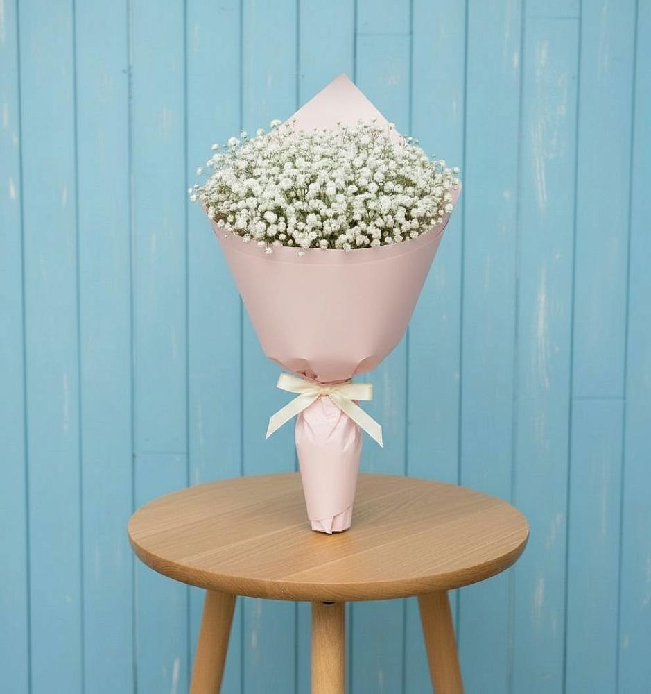 Букет цветов из: Гипсофила в Павловске Алтайского края