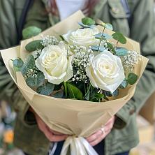 Букет Нежные грёзы в Павловске Алтайского края Букет цветов из: Розы в Павловске Алтайского края