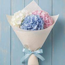 Букет цветов из:  Гортензия в Павловске Алтайского края