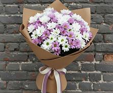 Букет цветов из:  Хризантемы в Павловске Алтайского края