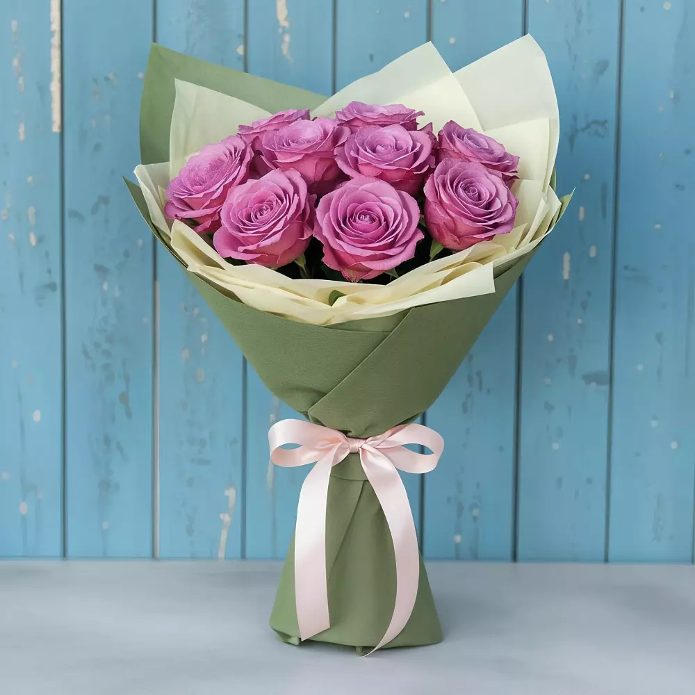 Букет Розы Фёрст Леди в Павловске Алтайского края