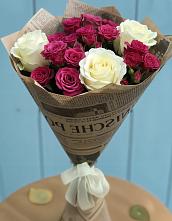 Букет цветов из:  Розы #REPLACE_PRED# Павловске Алтайского края