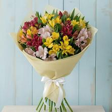Букет цветов из:  Альстромерии в Павловске Алтайского края